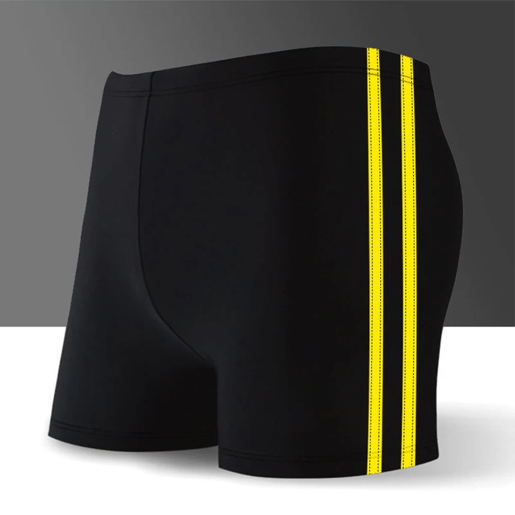 

Male Swimwear Breathable Elastic Shorts High Waist Plus Size Quick Drying Surf Beach Swimming Trunks 2023 .hot Sale