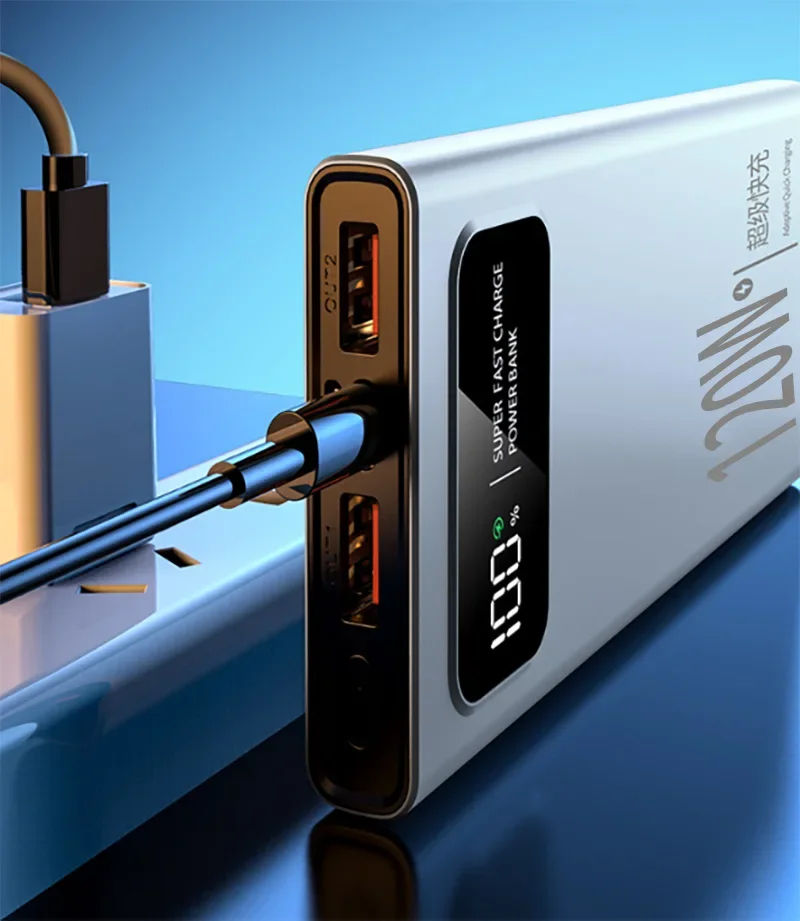 120W 200000mAh Power Bank For Iphone Vivo