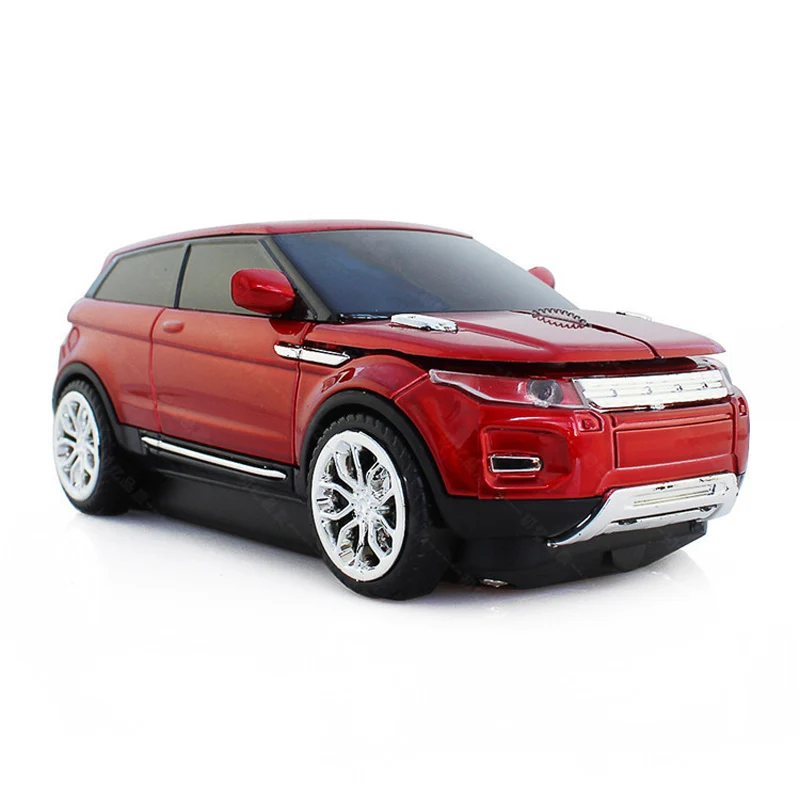 Rato Modelo Land Rover sem Fio Criativo Rato Fotoelétrico do Carro Acessórios do Computador - Imagem 2