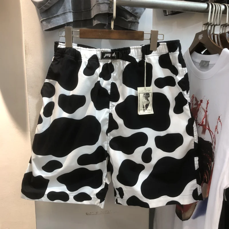 Kapital 2SS Qui Dry Polka Dot Leopard Print Loose Casual Sport orts Five-Quarter Pants Youth Vitali Sle Original Des...