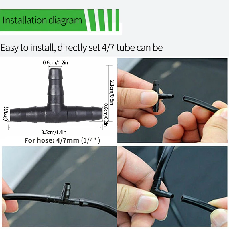 Garden Drip Irrigation Kit Automatic Plant Watering System Adjustable