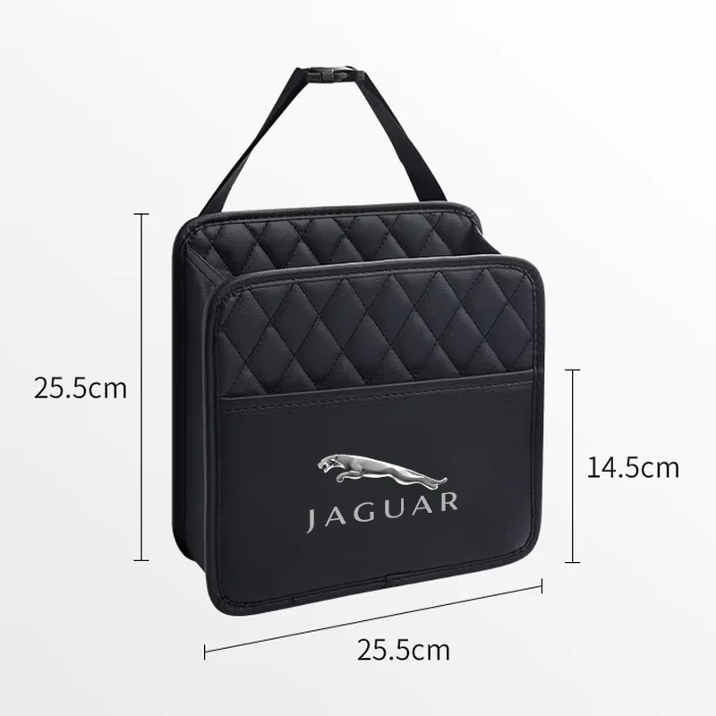 Car Backseat Organizer Multifunction PU Leather Interior Storage Bag for Jaguar XFR XF Sportbrake F-Type S-Type Svr S TYPE