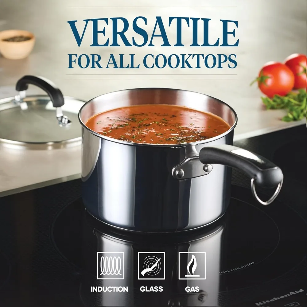 Brilliance Stainless Steel Cookware Set 3