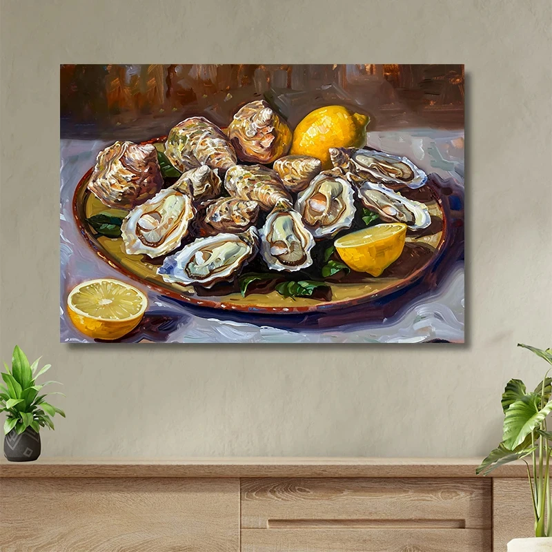 Gourmet Fruit Still Life Canvas Wall Art