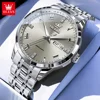 OLEVS 7062 Business Men's Watches Waterproof Weekly Calendar Automatic Mechanical Watch Waterproof Stainless Steel Roman Scale 1