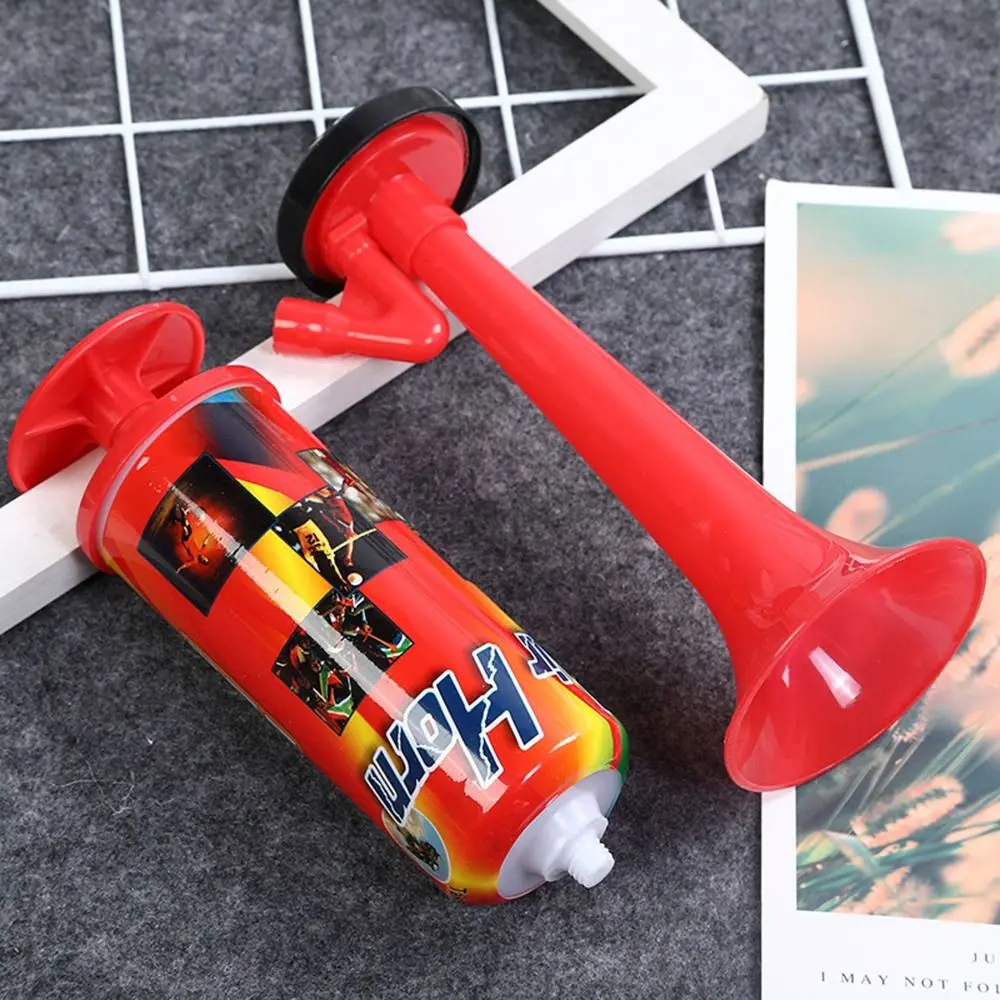 Handheld Air Horn Noise Maker Boat Safety Pump Blast Cheer Sports Events Boating Bear Proof plastic horn