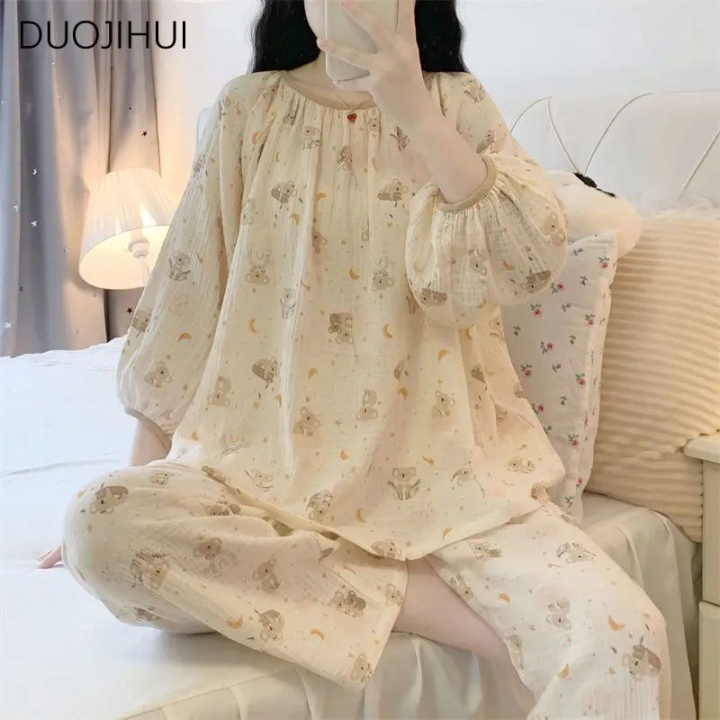 DUOJIHUI Осенняя Милая повседневная