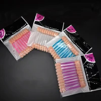10 Pcs/Pack Nail Powder Brushes Sponge Double Sided Applicator Mirror Chrome Pigment Easy Sponge Stick Cosmetic Makeup Tools 1