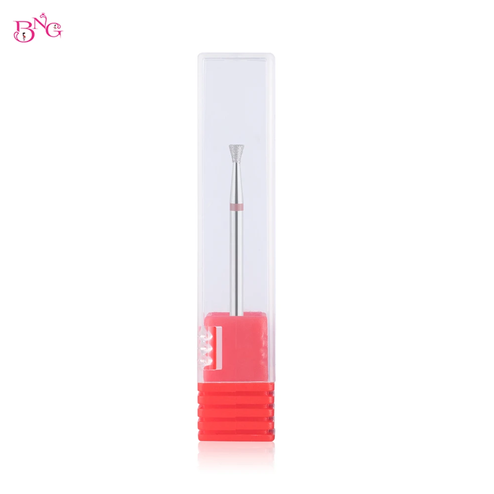 Description Picture 5 of itemBNG Inverted Cone Russian Cuticle Bit 2.5*2.5mm Diamond Nail Drill Bits Electric Manicure Drill Rotary Burr Nails Accessories