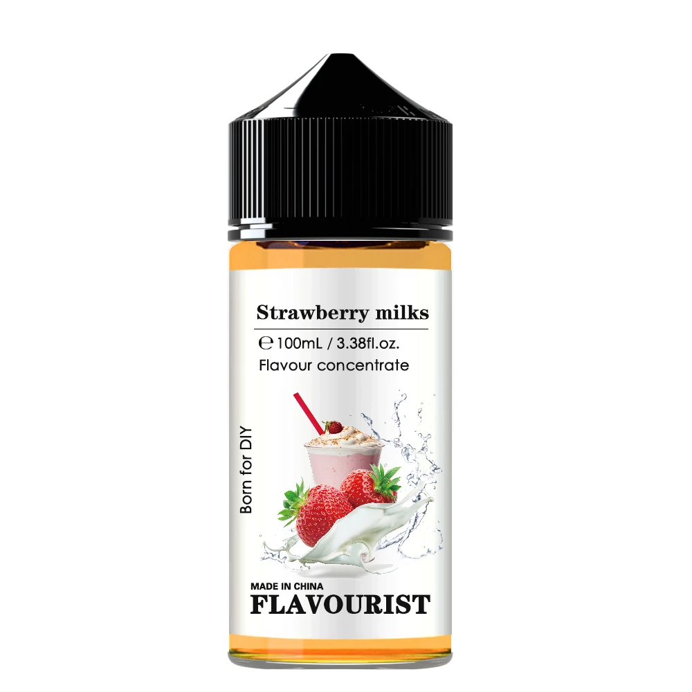 FLAVOURIST Strawberry milkshakes aroma flavoring concentrate water solubility Strawberry shake flavored strawberry flavoring