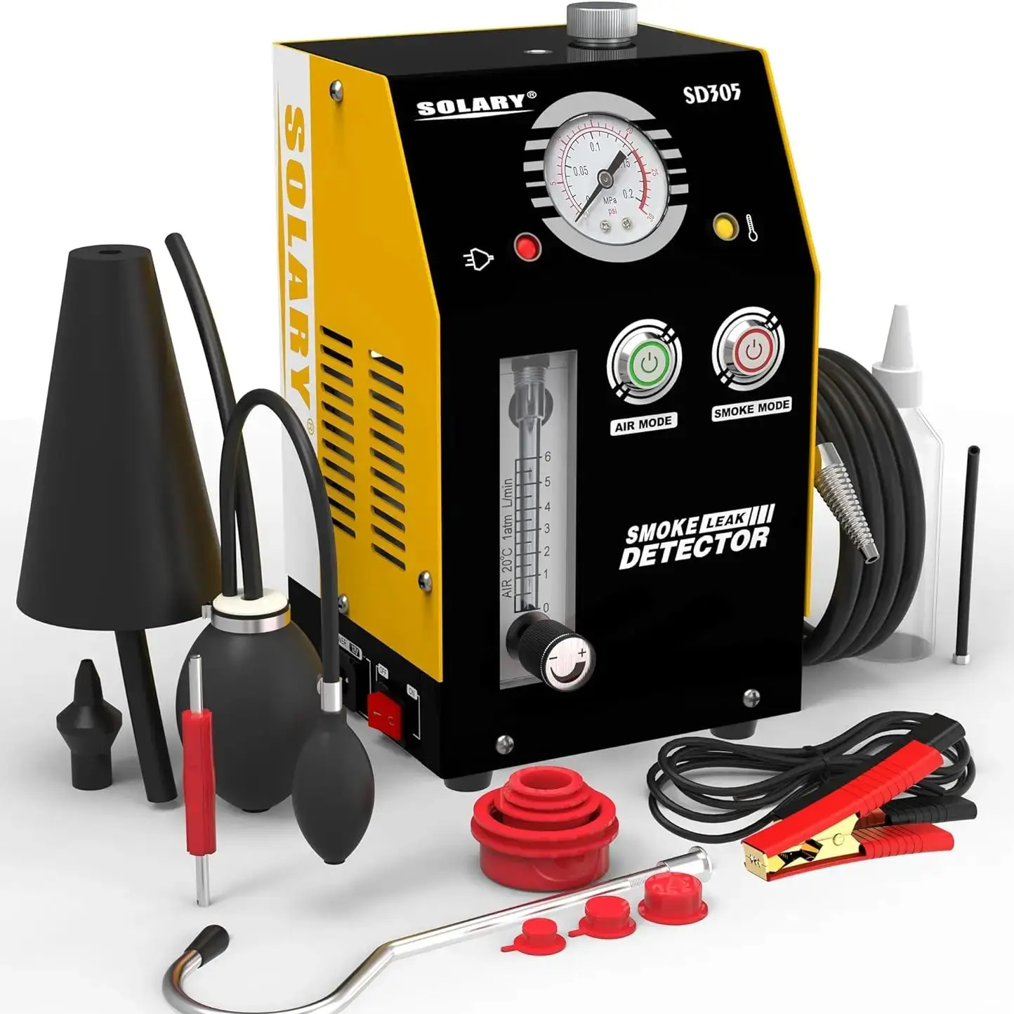 Máquina De Humo Automotriz Automotive Smoke Machine With Built-in Air Pump, Smoke Leak Detector For EVAP Smoke Test Machine