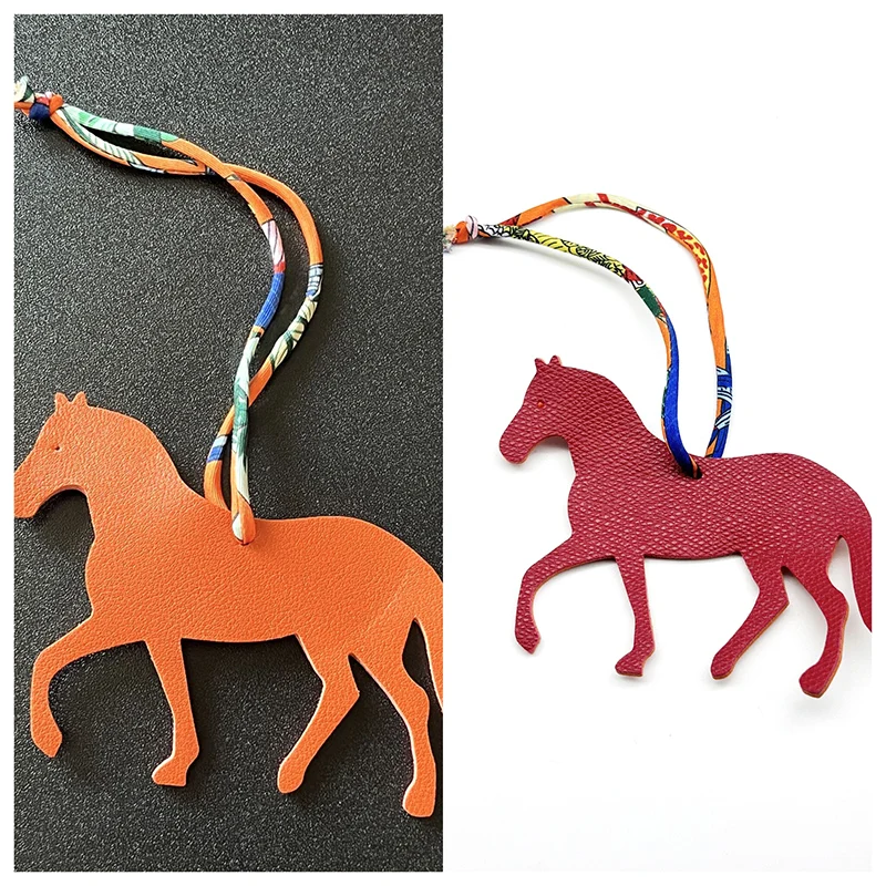 Leather Rodeo Horse Bag Charm DIY Kit - Make A Horse Charm Blue - Available for All Customers