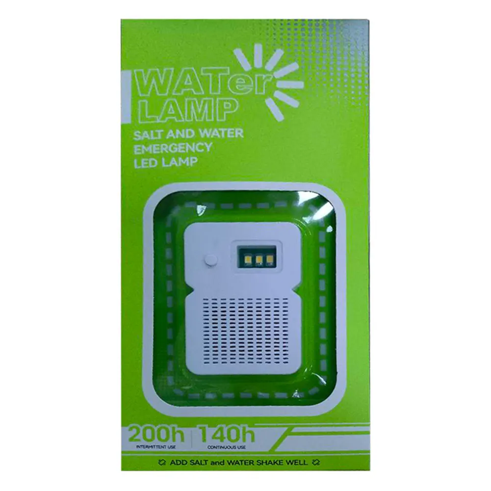Salt Water Light, Portable Camping Lamp LED Light, No Battery Emergent Light For Outdoor Activities, Emergency Lights Outdoor Waterproof Lamps Reusable For Night