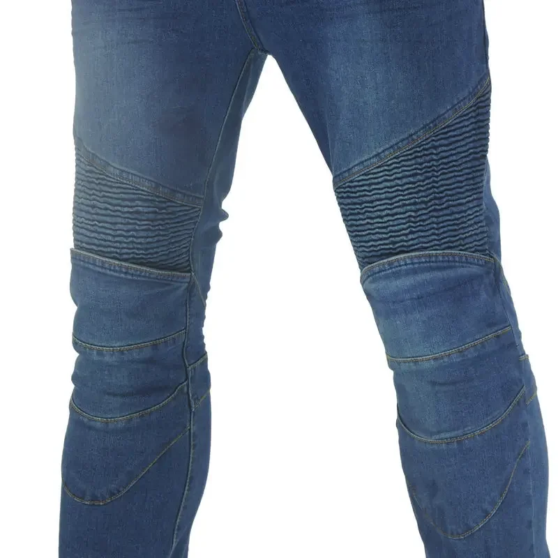 남성용 오토바이 라이딩 청바지, 야외 모토 청바지, 보호용 무릎 엉덩이 패드, 모토크로스 바지, 투어링 낙하 방지 바지, 보호 기어