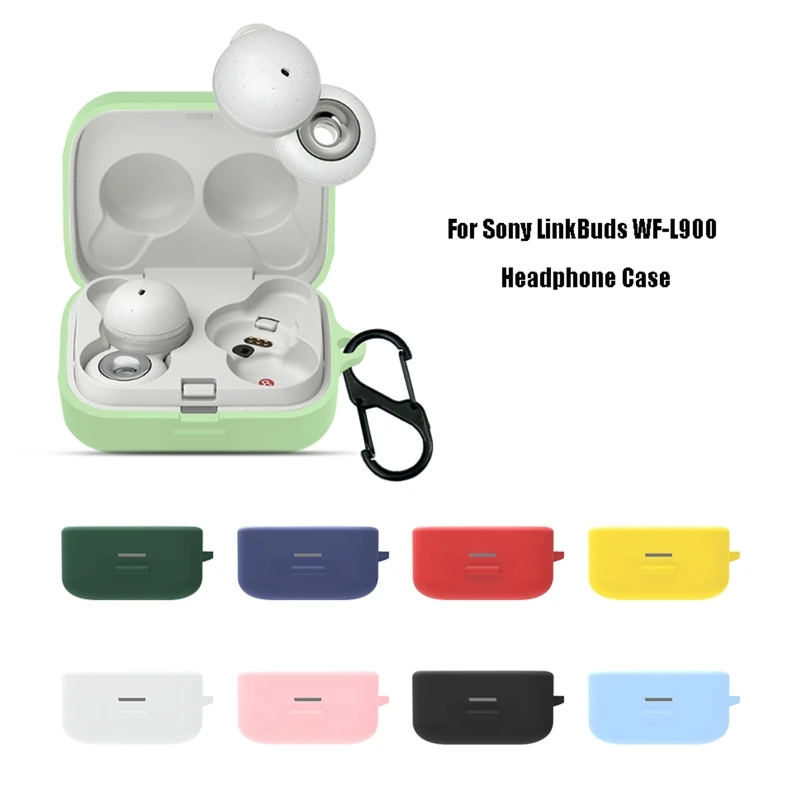 

Silicone Earphone Protective Case Suitable For Sony LinkBuds WF L900 Wireless Earphone Protective Shockproof Anti-scratch Case