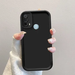 Shockproof Matte Back Cover - Enhanced Protection Phone Case - Galaxy M30s (Tyjt black)