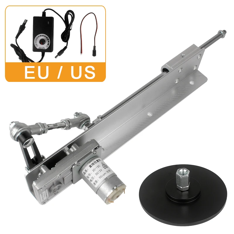 Atuador Linear Telescópico com Ventosa Curso de 315cm Velocidade Variável 12v 24v dc Ciclo Alternante Motor 45 Rpm 90 Rpm 120 Rpm 200rpm