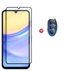 Universal 6 - in - 1 Tempered Glass Screen Protector Set - A53 (1 Glass and 1 Len)