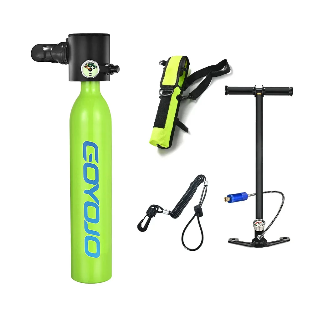 VGEBY Mini réservoir d'oxygène de plongée DCCMS DS‑2000 2L Mini bouteille d'oxygène bouteille de