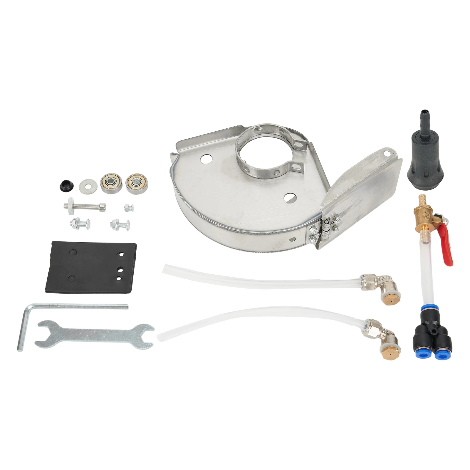 

Angle Grinder Shield Set, Water Slotting Guard Pump Cutting Conversion Tool, Lengthened Water Pipe for Enhanced Performance