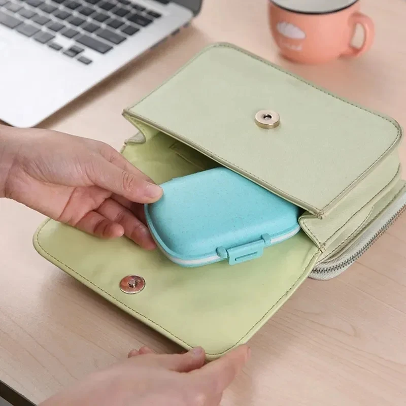 8 Grids Pills Box Travel Organizer Tablet Storage Container Weekly Drug Boxes Portable Pills Organizer Case Earring Candy Boxs