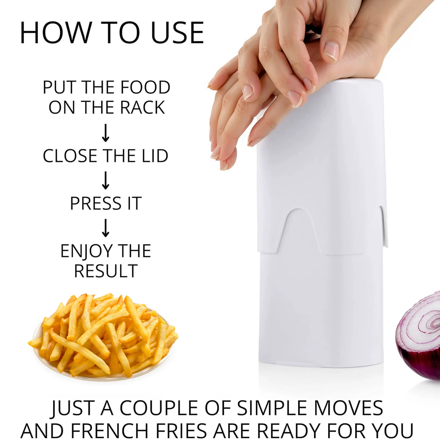 Potato Slicer, French Fry Slicer, Potato Chip Machine, Simple Kitchen Tool, Vegetable Slicer