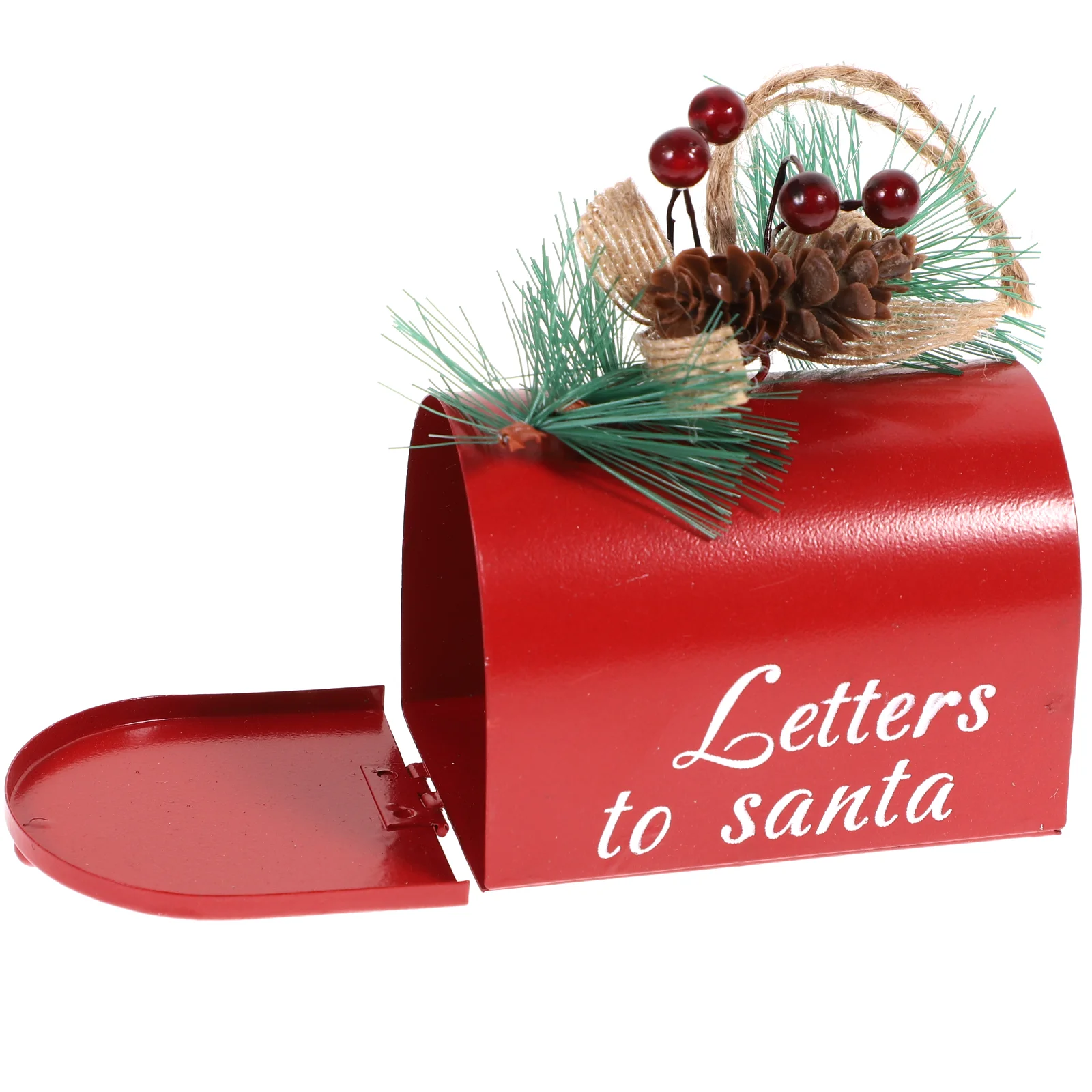 

1pc Festival Mailbox Ornament Xmas Tree Decoration Mailbox Pendant Decor