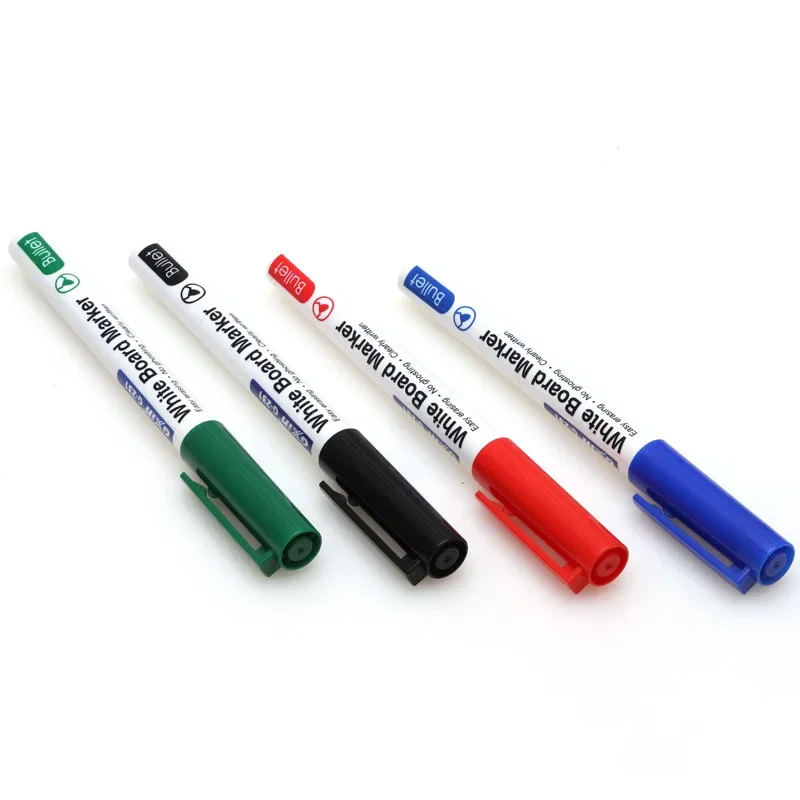 4pcs/set Whiteboard Marker Pens Blackboard Pens 4colors Erasable White Board Markers School Classroom Office Stationery Supplies white marker pens,marker pens,color marker pens,pen marker,dry erase markers,whiteboard pens