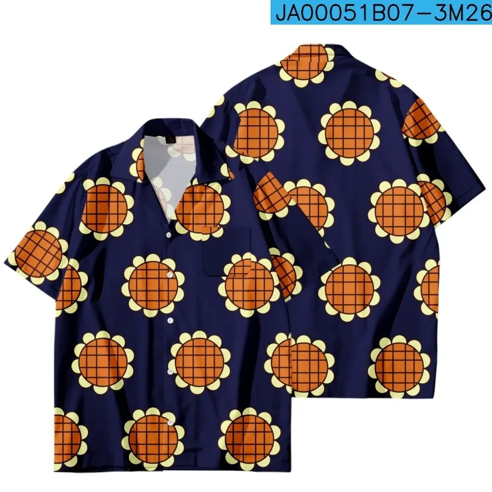 Креативная обезьяна д Луффи Dressrosa корида колоссей костюмы для косплея Подсолнух футболка повседневные топы Футболка