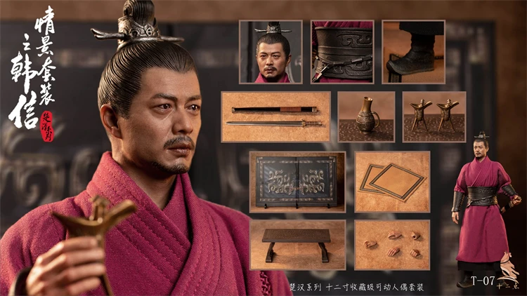 

T-07 1/6 Chu Han Series Scene Set Han Xin Movable Doll Soldier Man