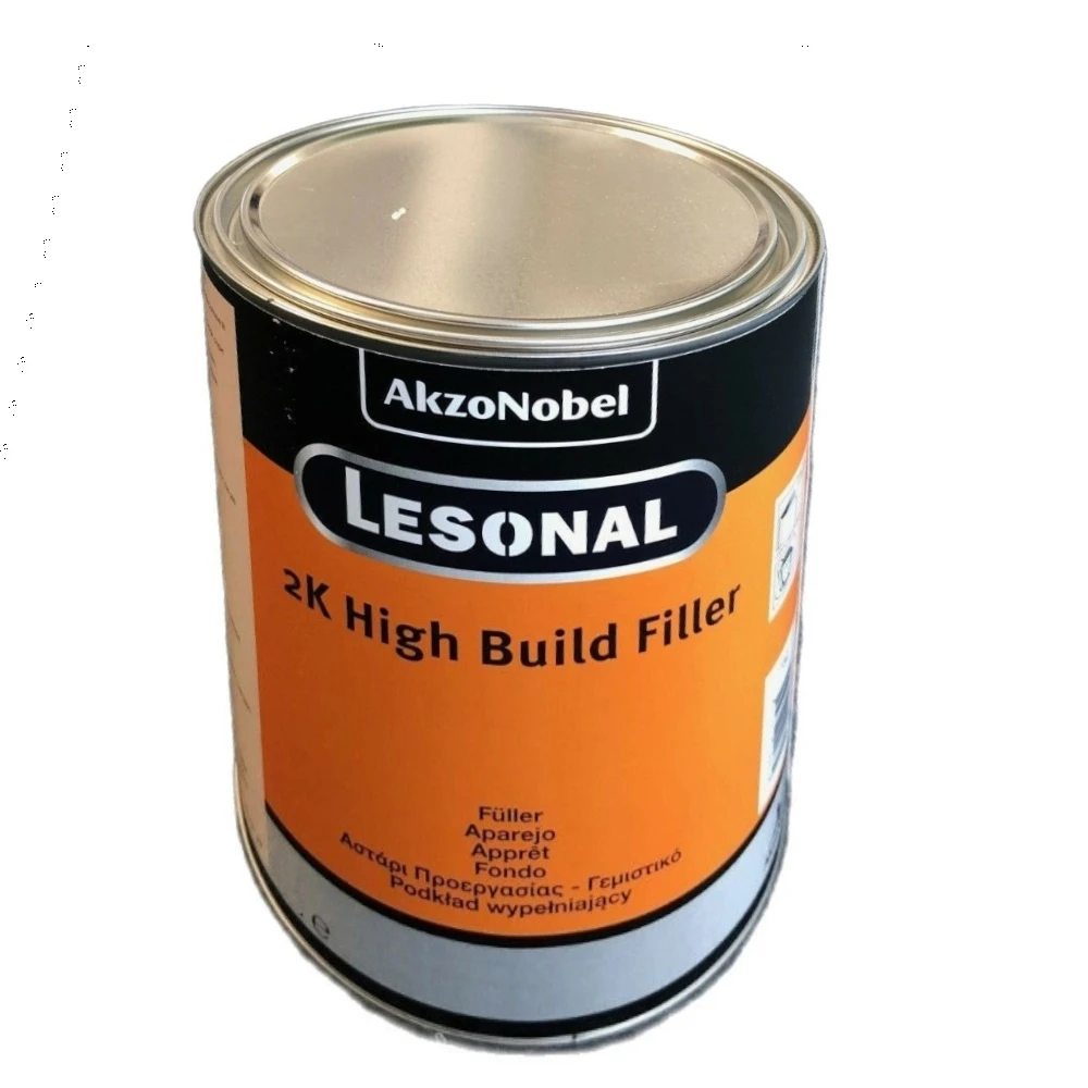 Primer Lesonal 2k High Build Filler 1 Liter Gray/white/black + Curing