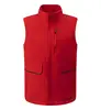 Customized Logo Waterproof Down Warmth Winter Ultra Light Sleeveless Jackets Coats Portable Casual Waistcoat Bodywarmers LS-K55 5