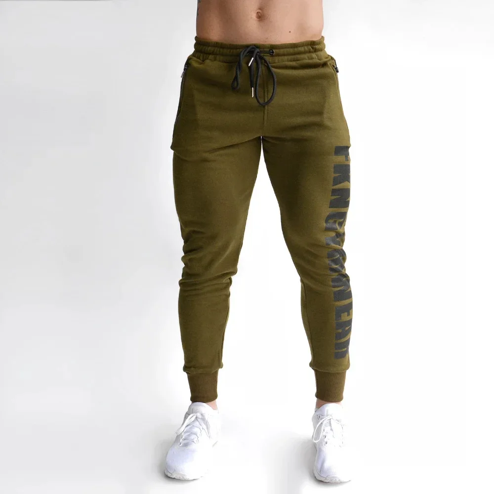 Men's Casual Fitness Sportswear New Fall Winter Elastic Slimming Smoothing Sweatpants High Elasticity Slimming Design