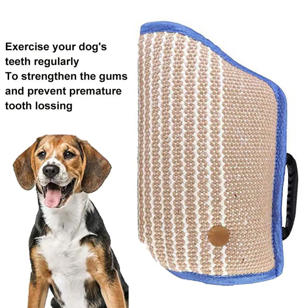 

Malinois Shepherd Rottweiler Dog Training Bite Tugs Pet Bite Pillow Sleeve Protection Thicken Linen Arm Sleeve Pet Accessories