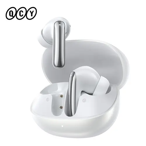 QCY Melobuds N20 HT20 Adaptive Hybrid Noise Cancelling -50dB Wireless  Bluetooth 6.0 Earbud 13mm Drivers 6 Mics HD Call Earphone - Image 10