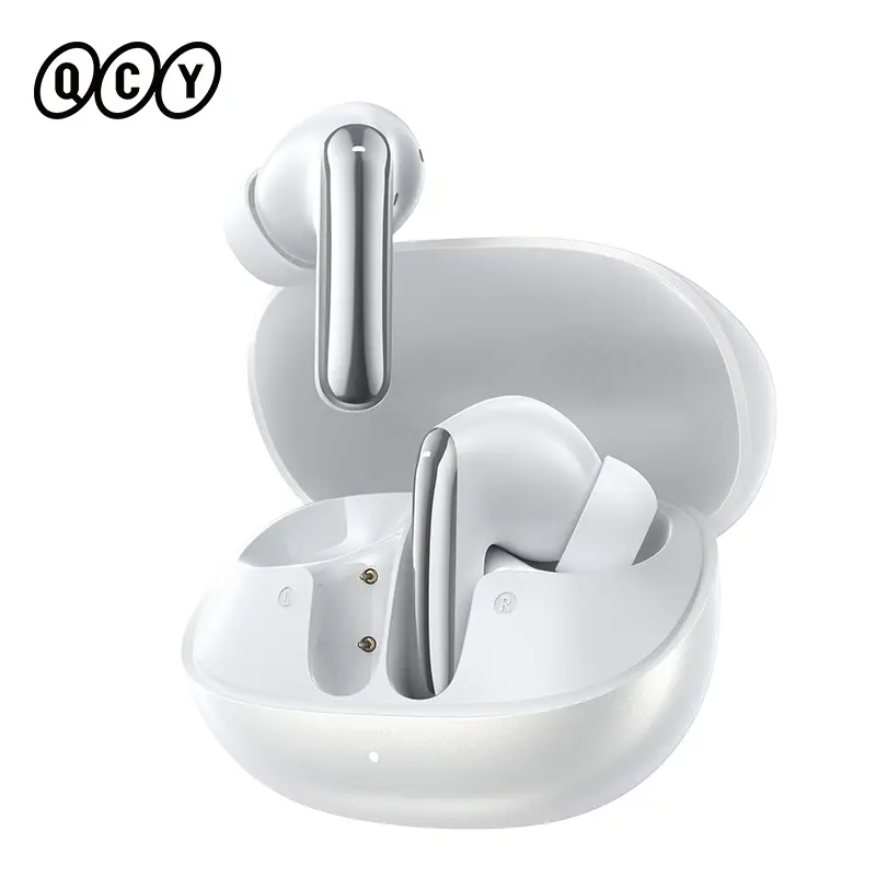 QCY Melobuds N20 HT20 Adaptive Hybrid Noise Cancelling -50dB Wireless  Bluetooth 6.0 Earbud 13mm Drivers 6 Mics HD Call Earphone - Image 10