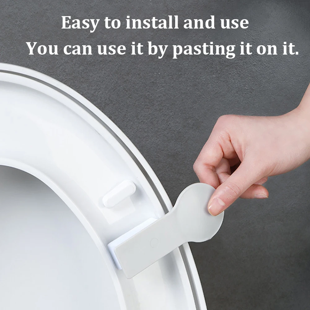 1-5pc Portable Nordic Toilet Seat Cover Lifter Sanitary Closestool Cover Lift Handle Travel Home Bathroom Toilet Accessories toilet seat accessories