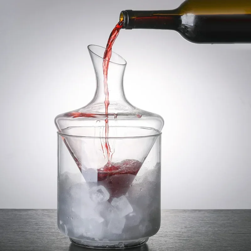 ice-bucket-decanter-glass-bar-decanter-set-oblique-mouth-pyramid-waterfall-red-wine-pouring-glass