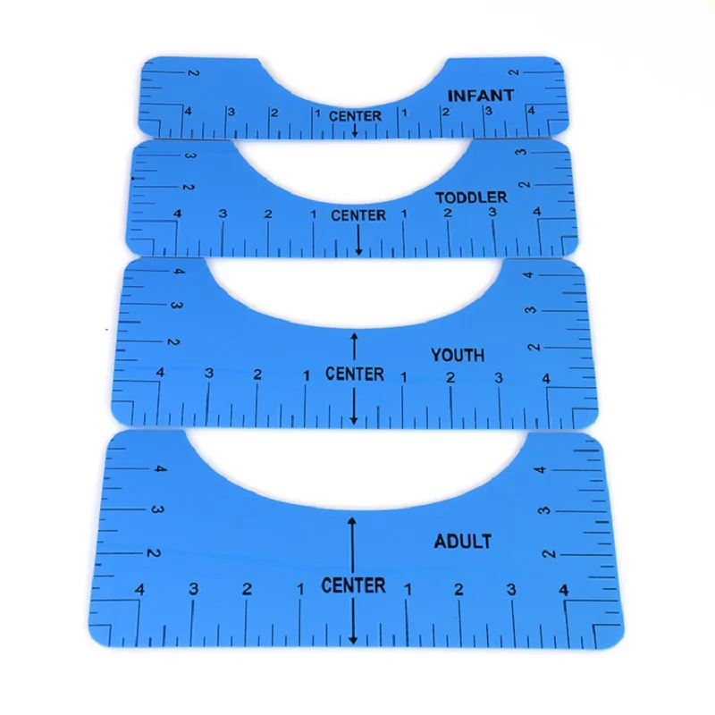 Infant T Shirt Size Alignment Guide Ruler For Centering Clothing Design  Sewing Measurement Tool With Markup And Numbers For Print Or Laser Cut  Inches Calibration Stock Illustration - Download Image Now - iStock