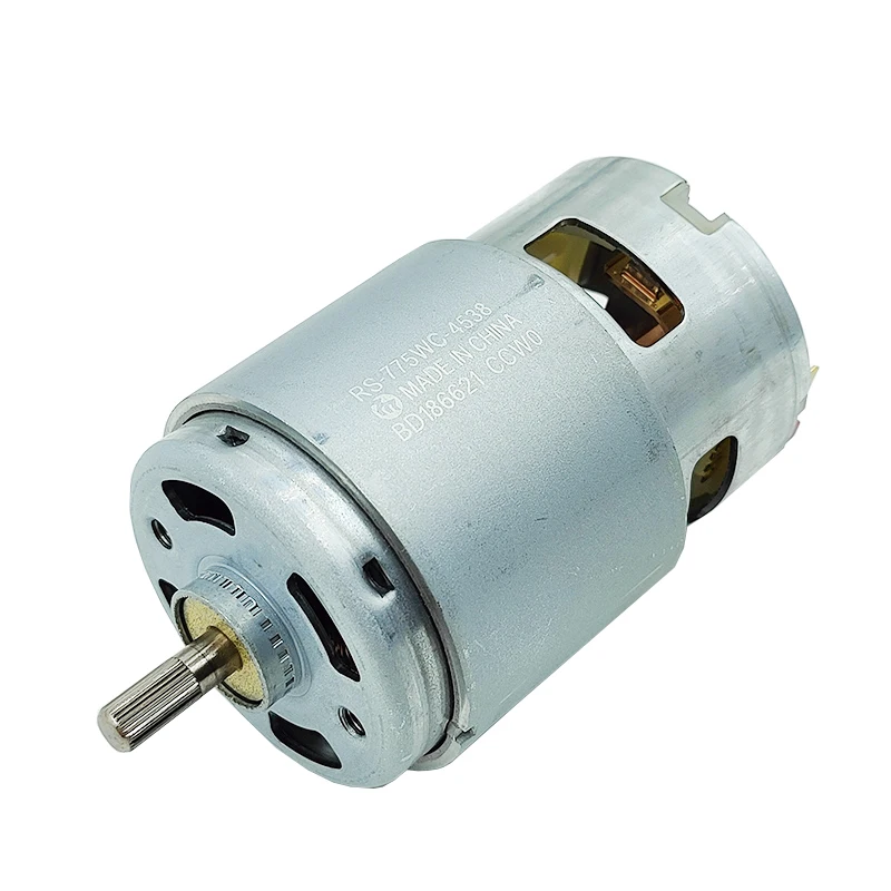 

Mabuchi RS-775WC-4538 Motor DC 12V 18V 24V 8600RPM Large Torque Dual Shaft Knurled shaft DIY Electric Tools Polishing machine