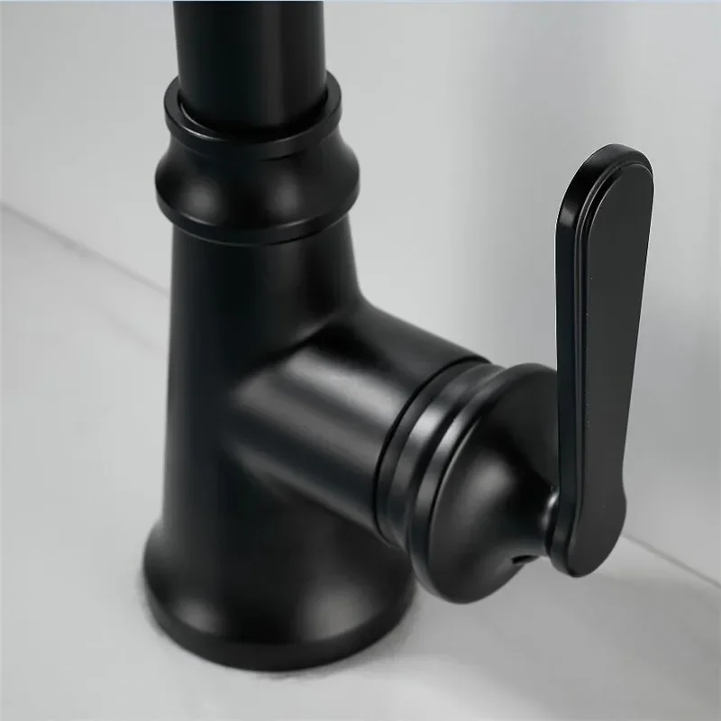 Description Picture 4 of itemBasin Faucet Brushed Gold Bathroom Brass Gold  Sink  Mixer Tap Hot and Cold