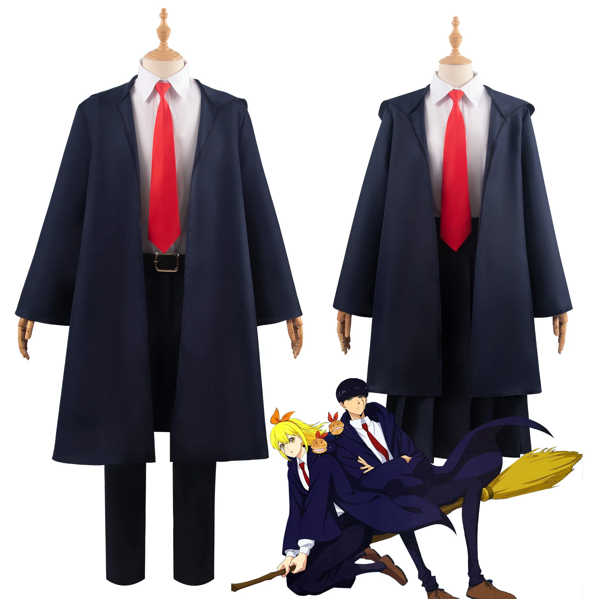Anime Mashle: Magic And Muscles Mash Burnewad Lemon Irvine Costume Cosplay Adulto Uomo Donna Magic Academy Uniform Suit Halloween