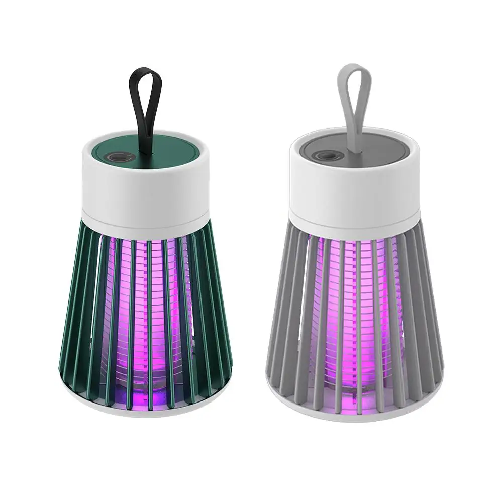 2023 전기 충격 모기 킬러 램프, USB 파리 트랩 재퍼, 곤충 퇴치, 침실 야외 모기 방지 트랩