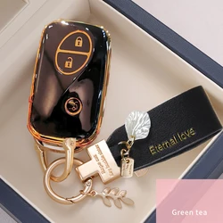Premium Car Key Case Cover - Stylish and Durable Shell (3button black 2)