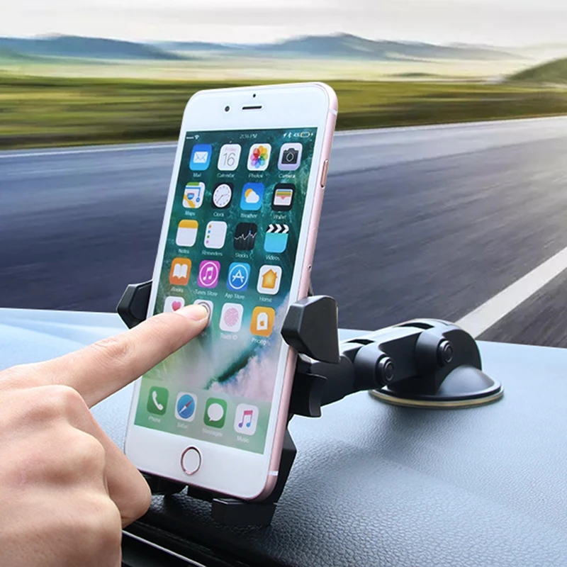 

Sucker Car Phone Holder Mount Stand 360 ° rotation Car Phone Mount Long Arm Universal Mobile Cell Stand Support Car Accessories