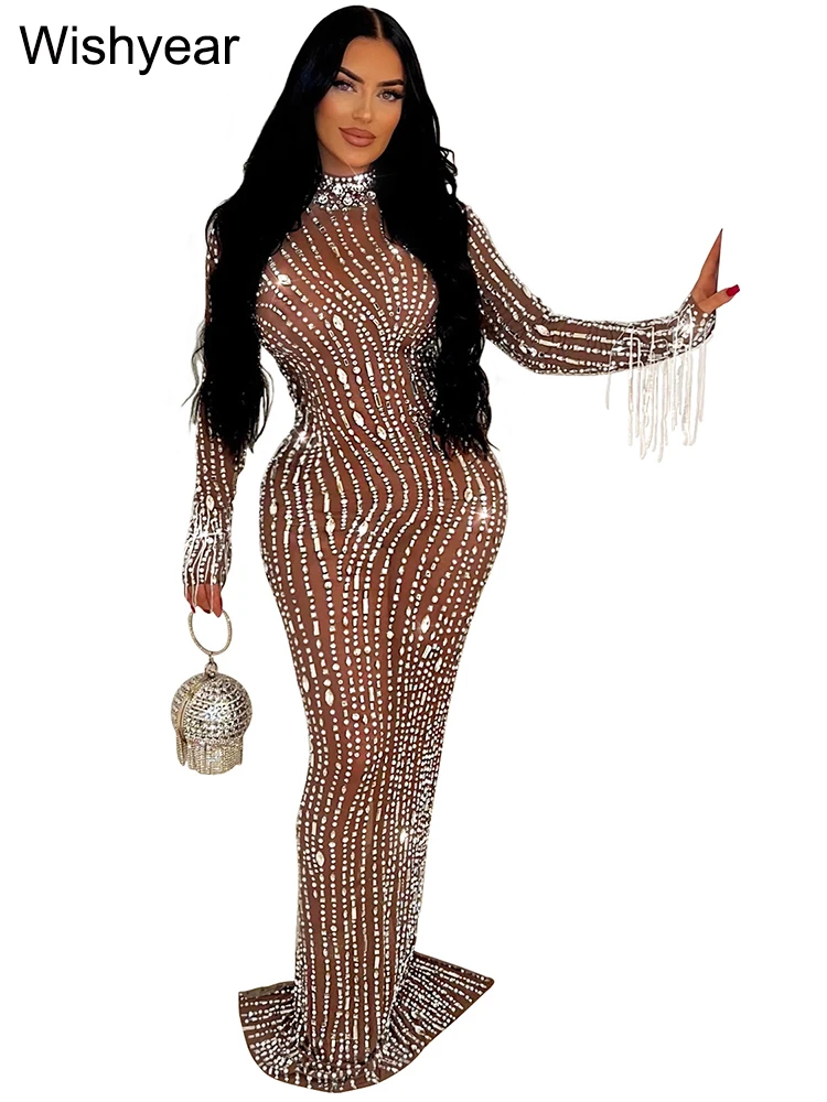 فساتين أعياد الميلاد النسائية الفاخرة من حجر الراي...