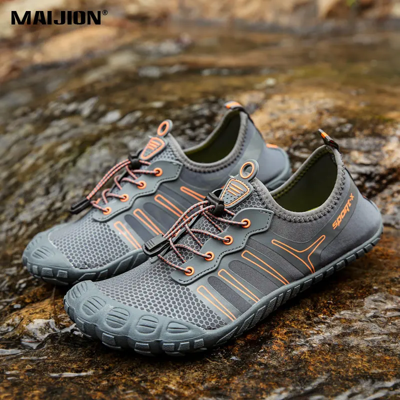 Beathable Barefoot Trekking Sneaker Men Women Elastic Surfing Beach Water Shoe Comfortable Non Slip Quick Dry Wading Shoe River