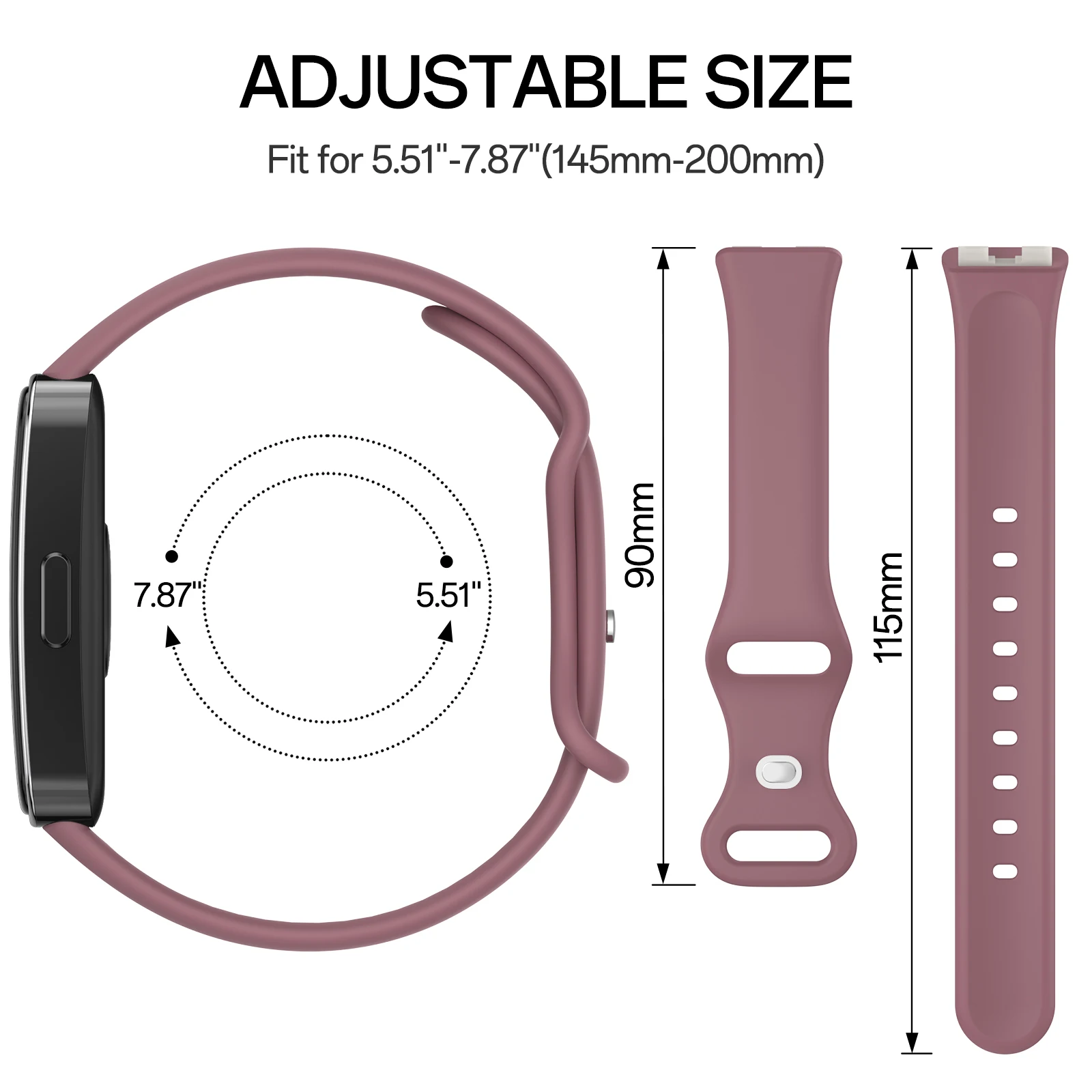 لينة سيليكون حزام لهواوي الفرقة 8 9 10 الأشرطة الر...