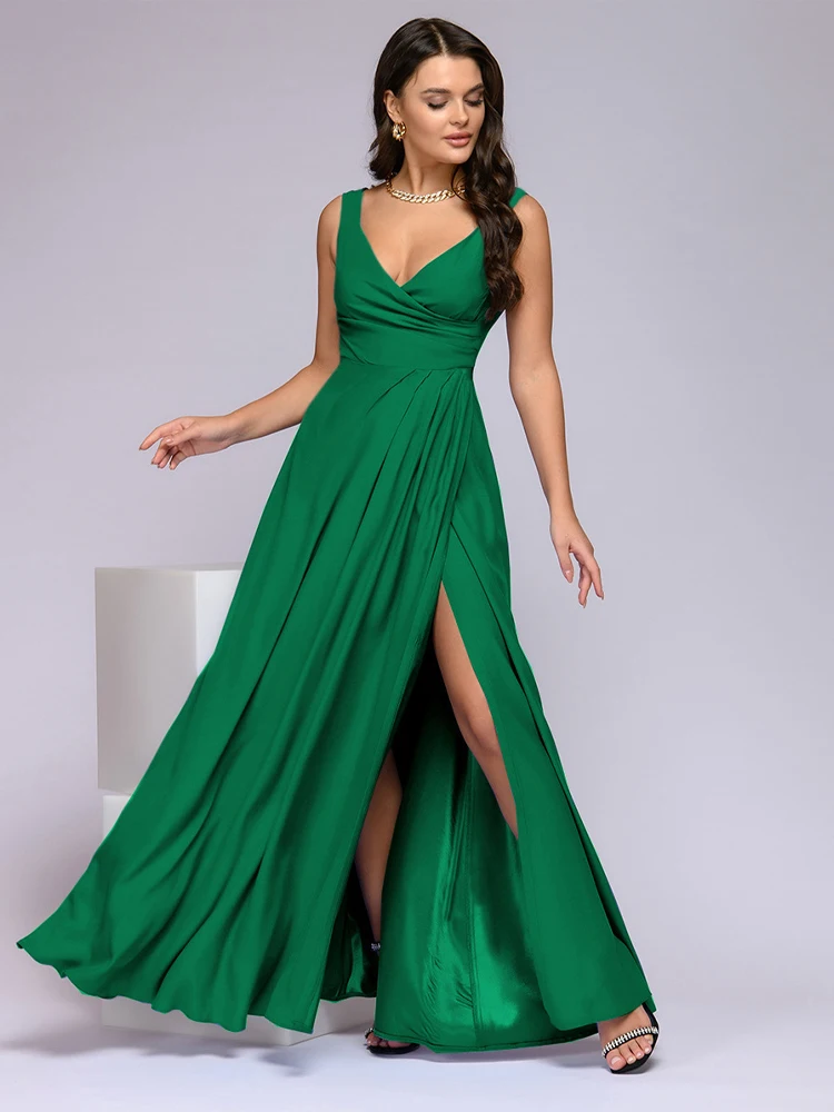 floor length dresses formal LaDivine CR879 Beaded Long Fitted Evening Gown Navy Mother of the SLIM SHIRT Color:Full Off White straps neckline
