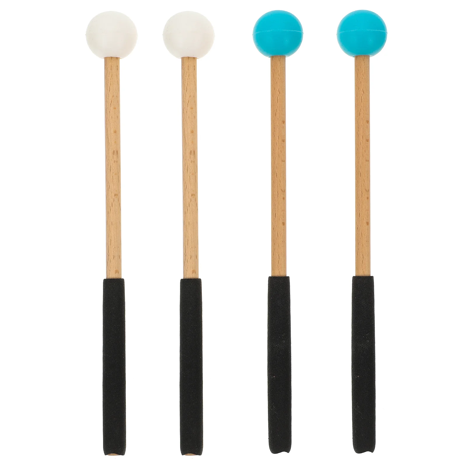 

2 Pairs of Tongue Drum Drumsticks Percussion Instrument Sticks Musical Instruments
